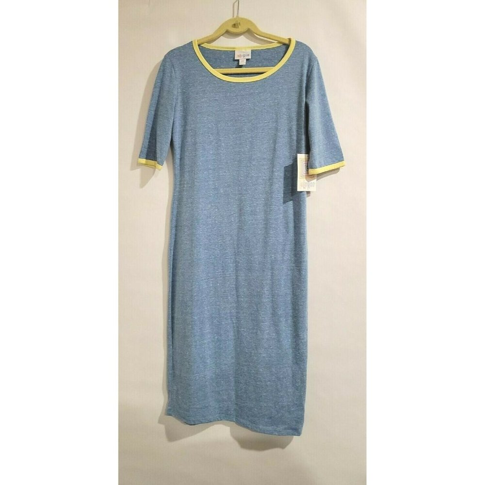 Lularoe Light Blue Simply Comfortable Dress - Size